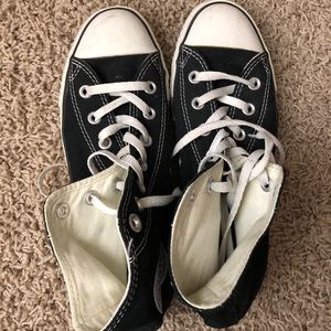 Black converse Allstars